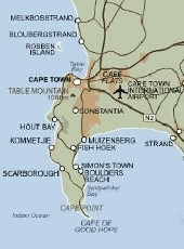 Cape Peninsula Map